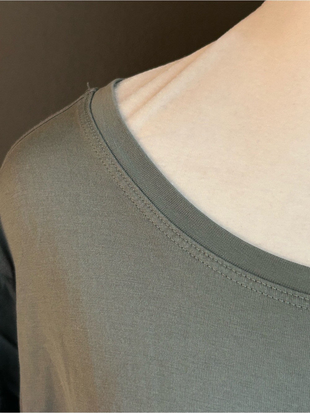 Lululemon Abrasion-Resistant Training T-Shirt Short Sleeve Concrete Blue Crop 10 - Picture 2 of 5